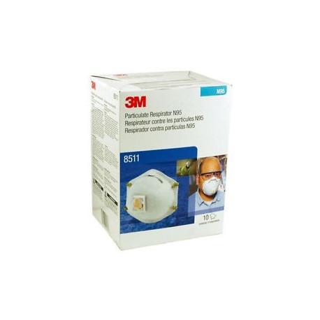 3M Particulate Respirator 8511, N95