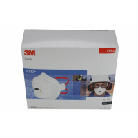 3M Aura Particulate Respirator, FFP3, Valved