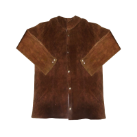 Leather Welding Jacket - Brown