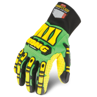 KONG ORIGINAL Impact Protection Gloves - Orange Hi Vis Palm