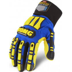 KONG ORIGINAL Impact Protection Gloves - Orange Hi Vis Palm