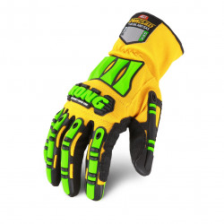 KONG ORIGINAL Impact Protection Gloves - Orange Hi Vis Palm