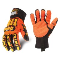KONG ORIGINAL Impact Protection Gloves - Orange Hi Vis Palm