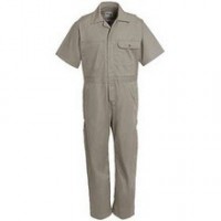 Sleeveless Work Coverall - Grey