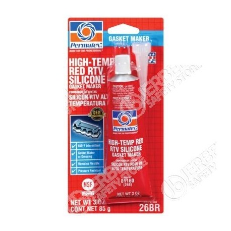 Permatex High-Temp Red RTV Silicone