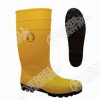 PVC Yellow Rain Boot