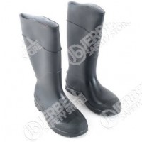 PVC Black Rain Boot