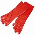 Red Rubber Hand Gloves