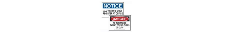 Office and Commercial ID Signs
